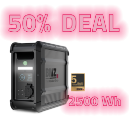 BMZ POWER2GO LIFE 2,5kW Powerstation 
