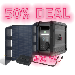 BMZ POWER2GO LIFE 2,5kW Solar-Set 400W
