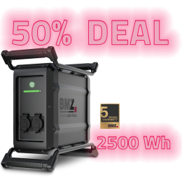 BMZ POWER2GO WORK 2,5kW Powerstation 